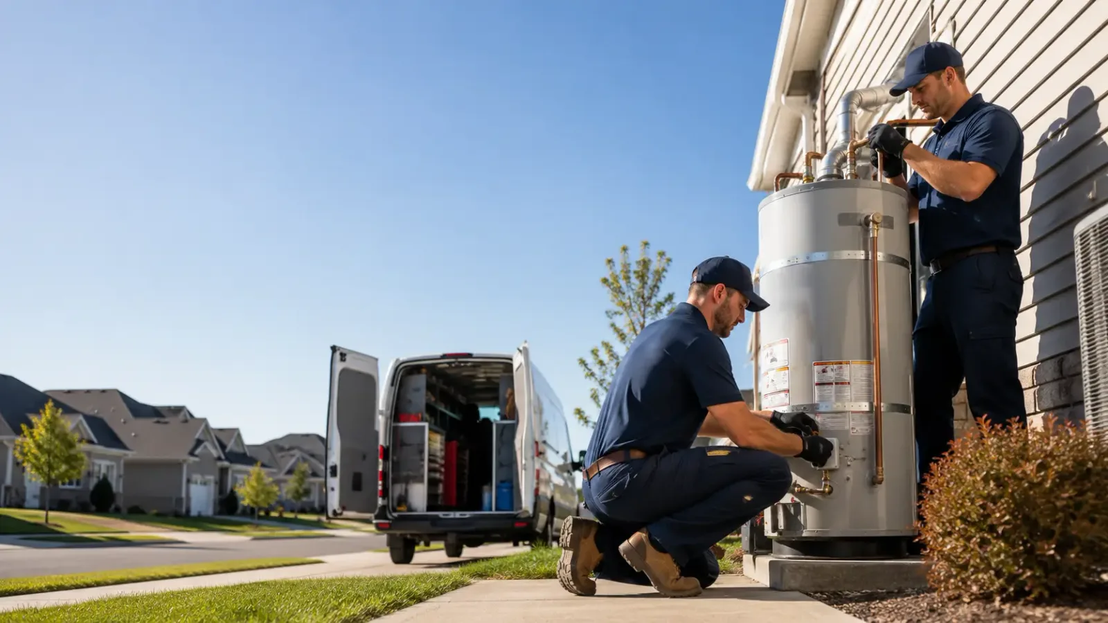 Water Heater Installation in Lublin, WI